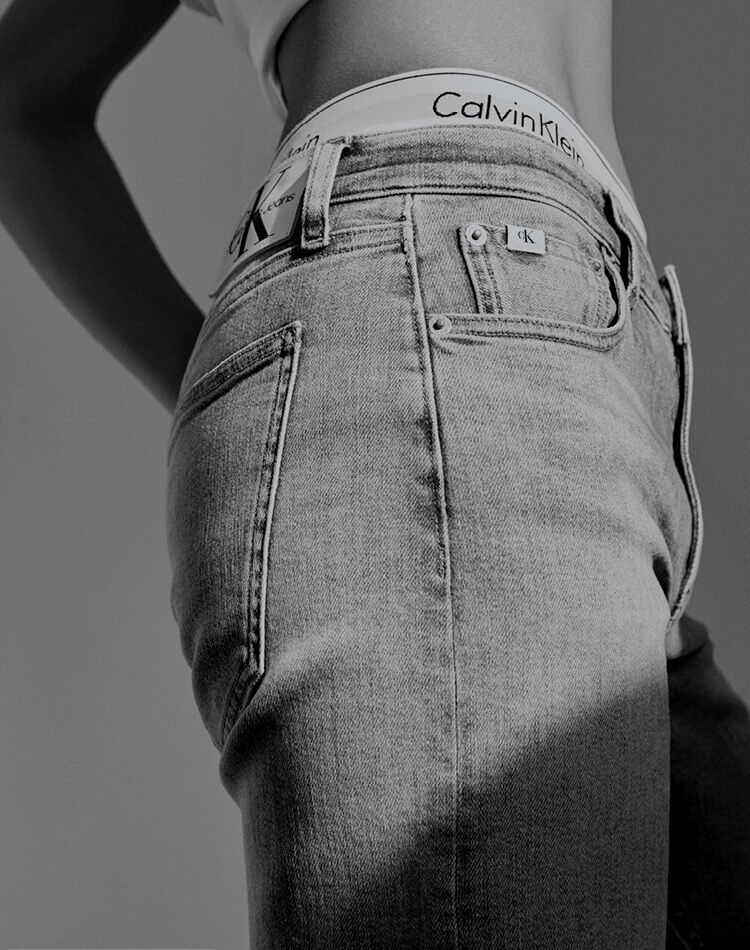 calvin klein biker jeans