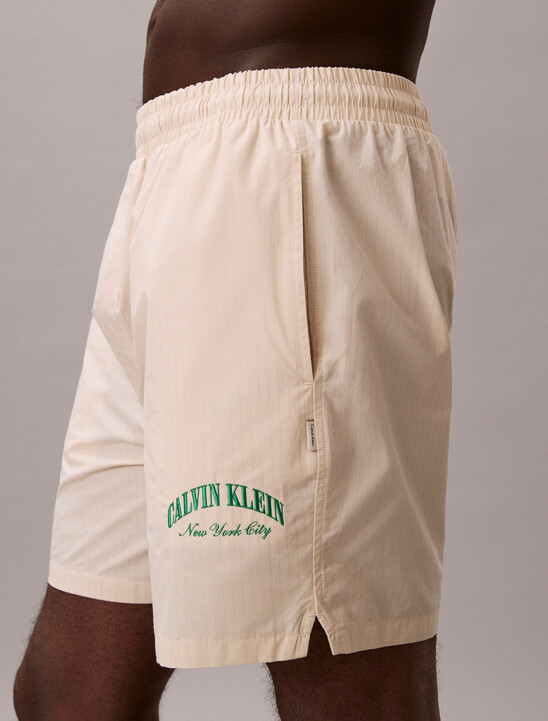Cotton Crest Logo Pyjama Shorts