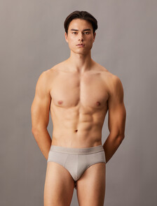 Silk Knit Hipster Briefs, Ash, hi-res