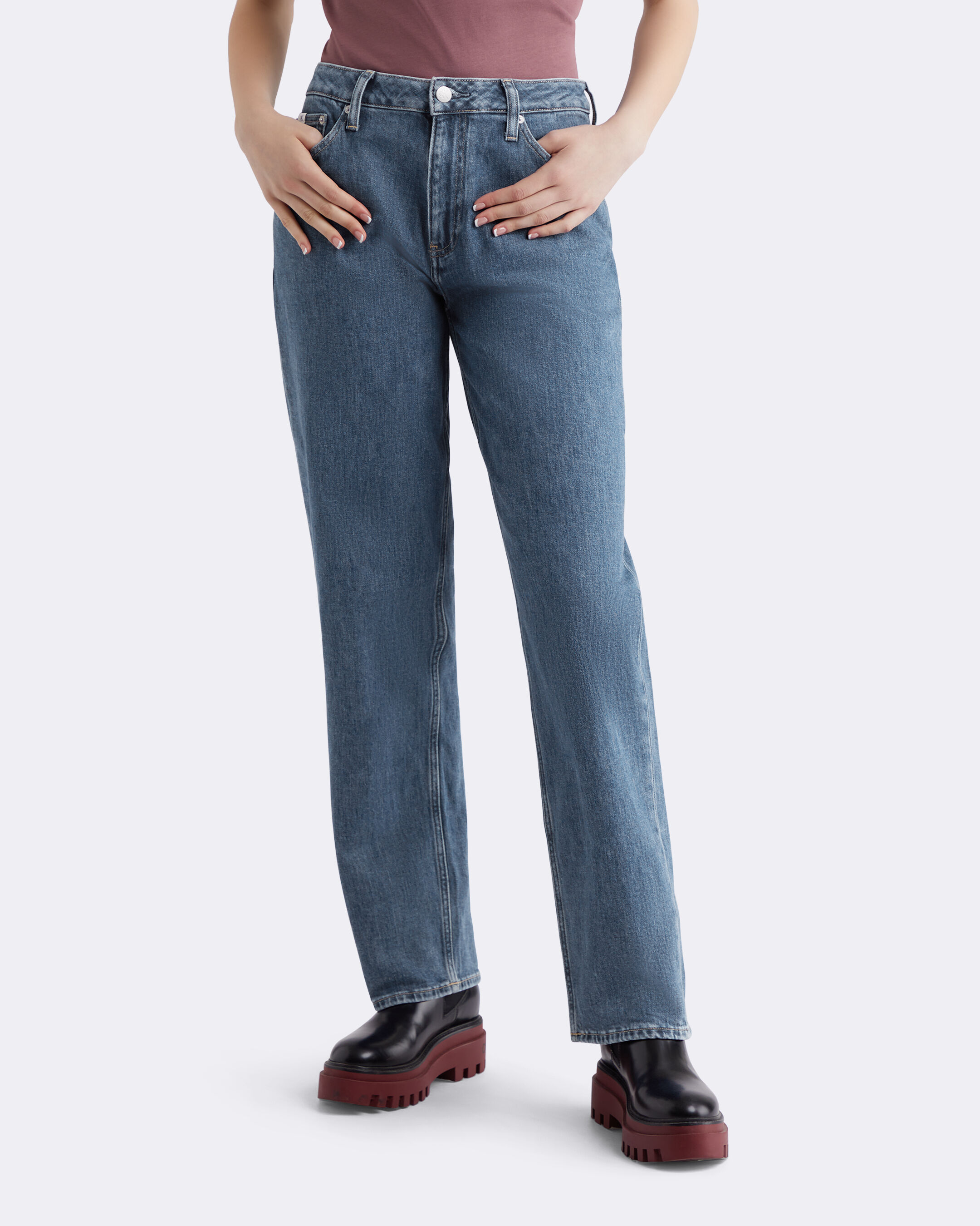 Sustainable 90s Straight Jeans blue Calvin Klein Taiwan
