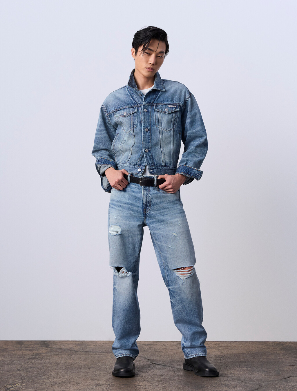Jung Kook for Calvin Klein 90s 牛仔夾克, REBEL, hi-res