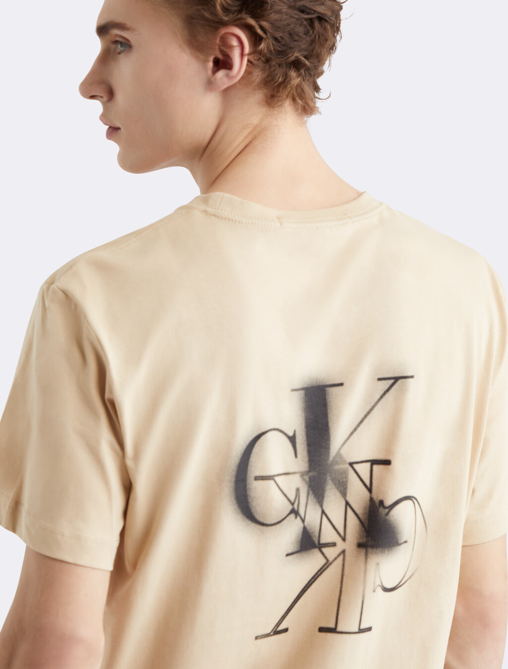 Senses Monogram 圖案 T 恤, Warm Sand, hi-res