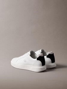 CK Monogram 厚底休閒鞋, Bright White/Black/Light Grey, hi-res