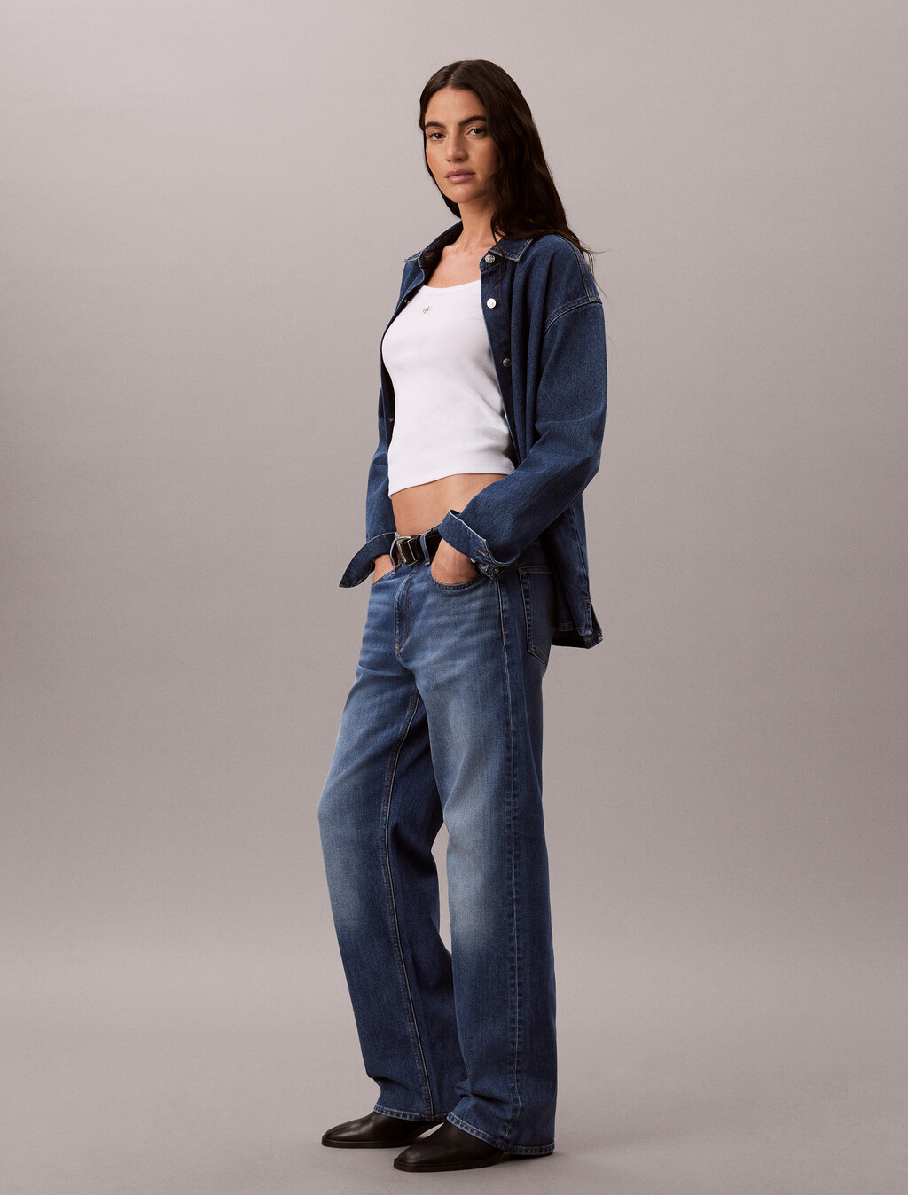 90s Straight 37.5 Jeans, INDIGO STATION, hi-res