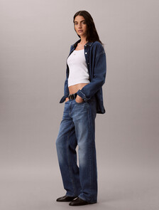 90s Straight 37.5 Jeans, INDIGO STATION, hi-res