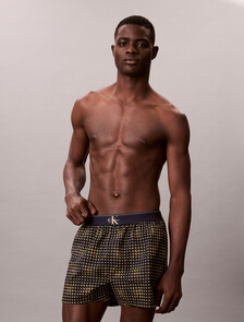 CK X Cotton Monogram Slim Boxer, SORTING LOGO SHORELINE, hi-res