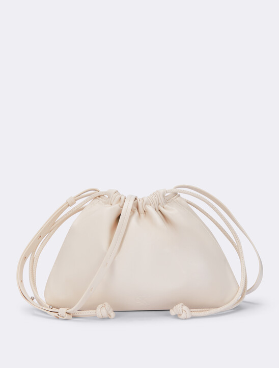 Gathered Drawstring Crossbody