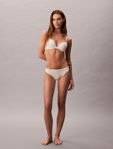 Push Up Plunge Bra - Perfectly Fit Lace, Bone White, hi-res