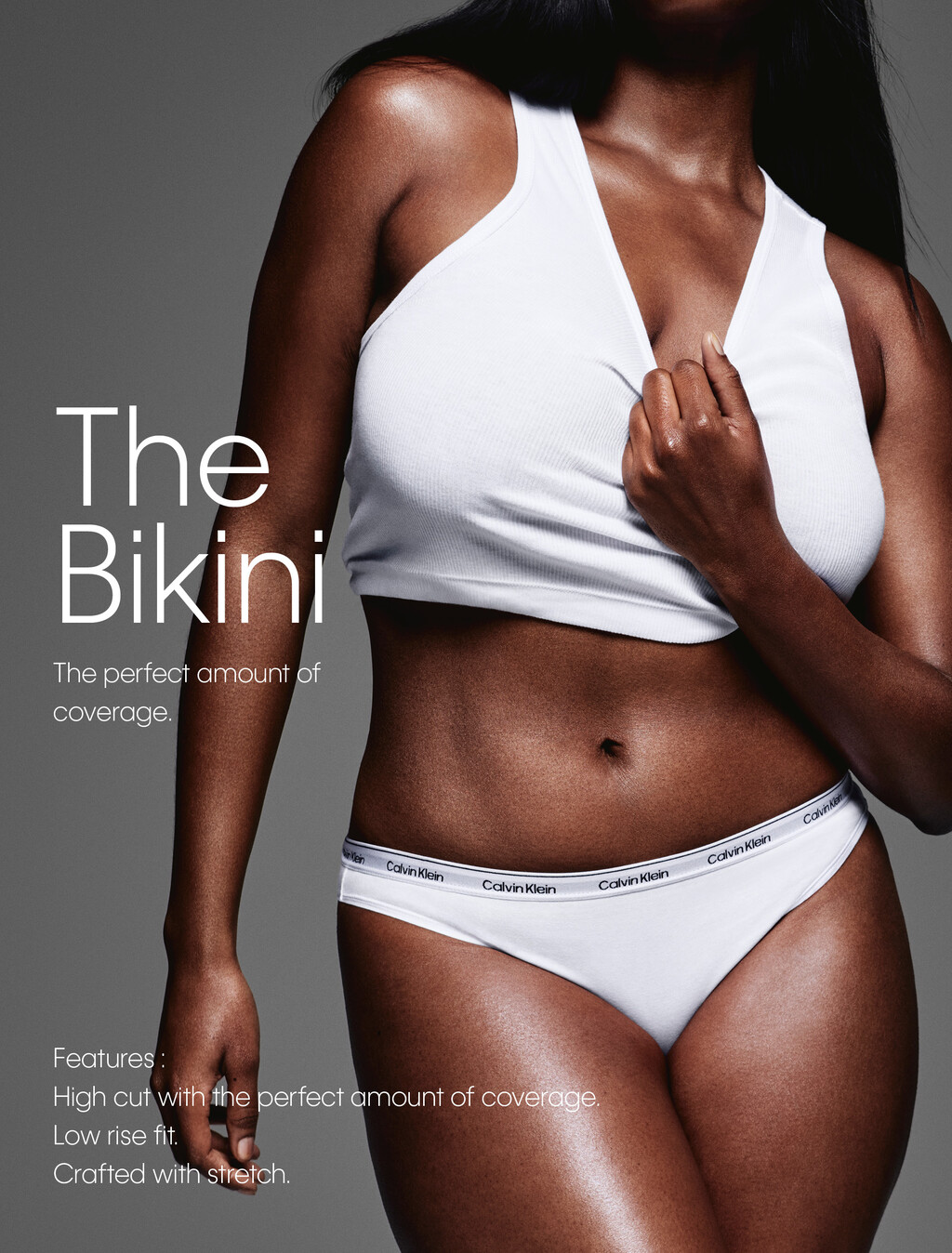 String Bikini Briefs - Icon Cotton Modal, Black, hi-res