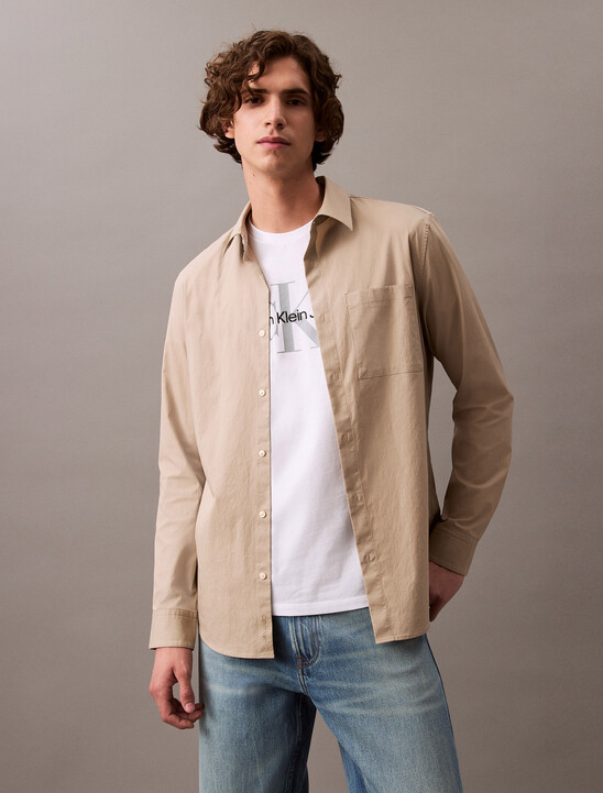 Tech Soft Touch Button-Down Shirt