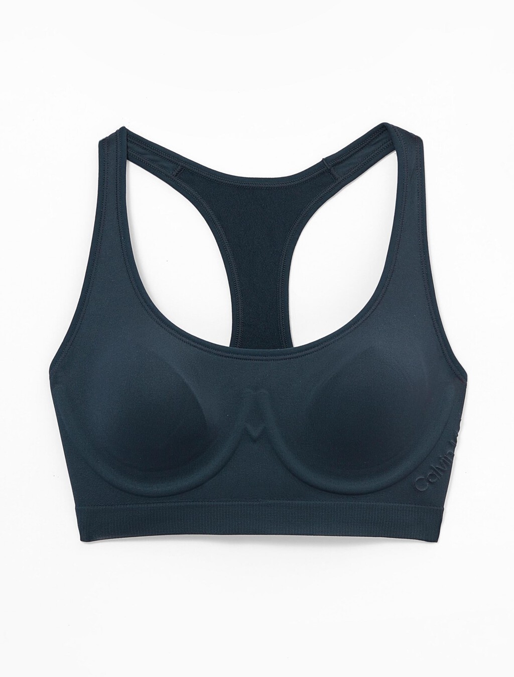 Bonded Flex Unlined Bralette, Blueberry, hi-res