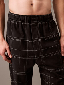 法蘭絨睡褲, 17770 BEAM PLAID+BLACK, hi-res