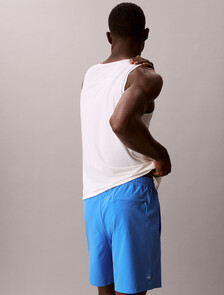 Water-Repellent Performance Gym Shorts, Aegean Ocean, hi-res