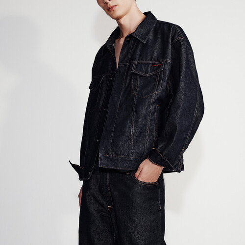 卡車款牛仔外套 Rinse Denim