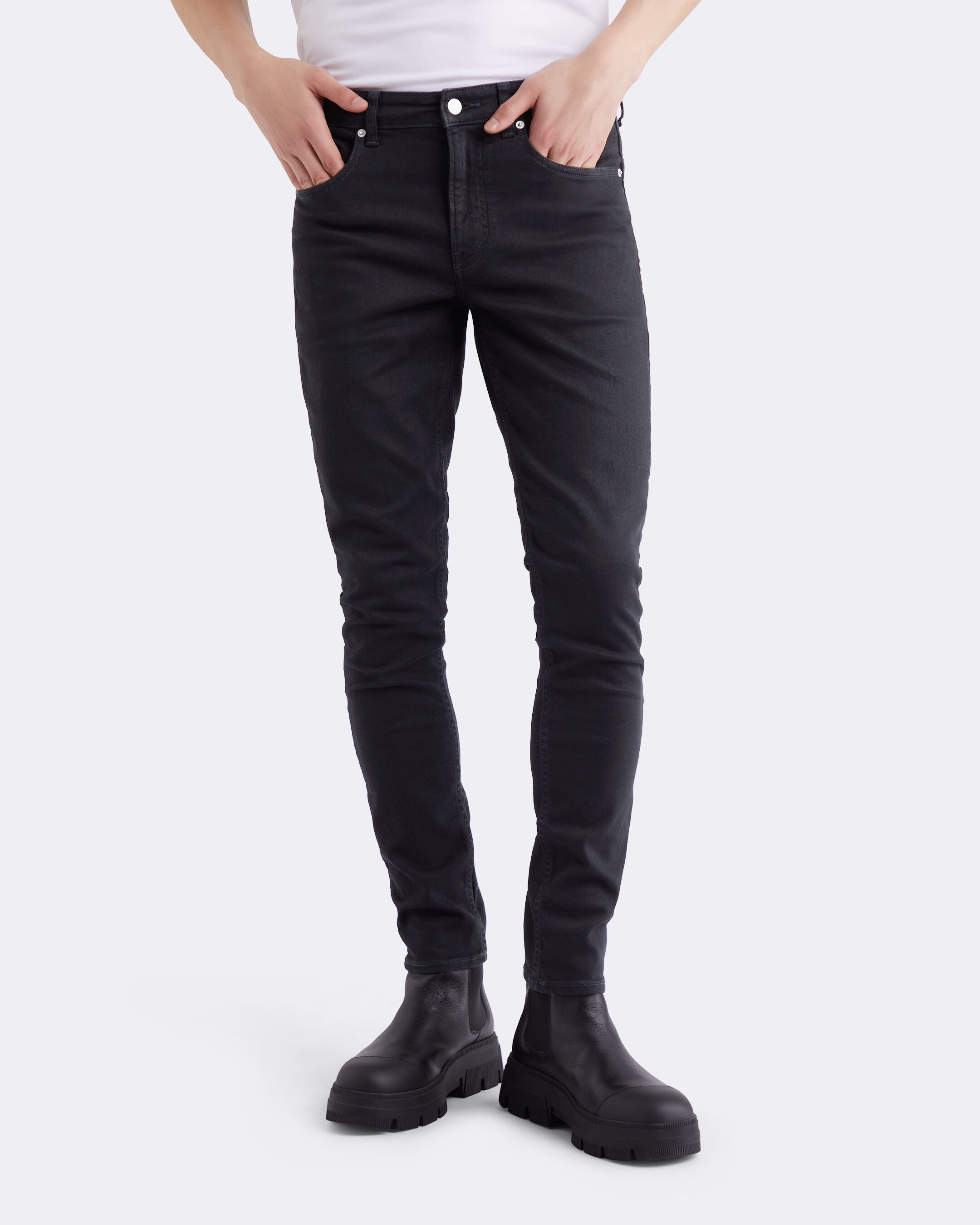 Skinny black on sale