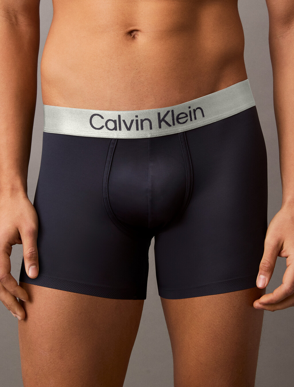 Brushed Microfibre Stretch Boxer Brief, Blue Nights, hi-res