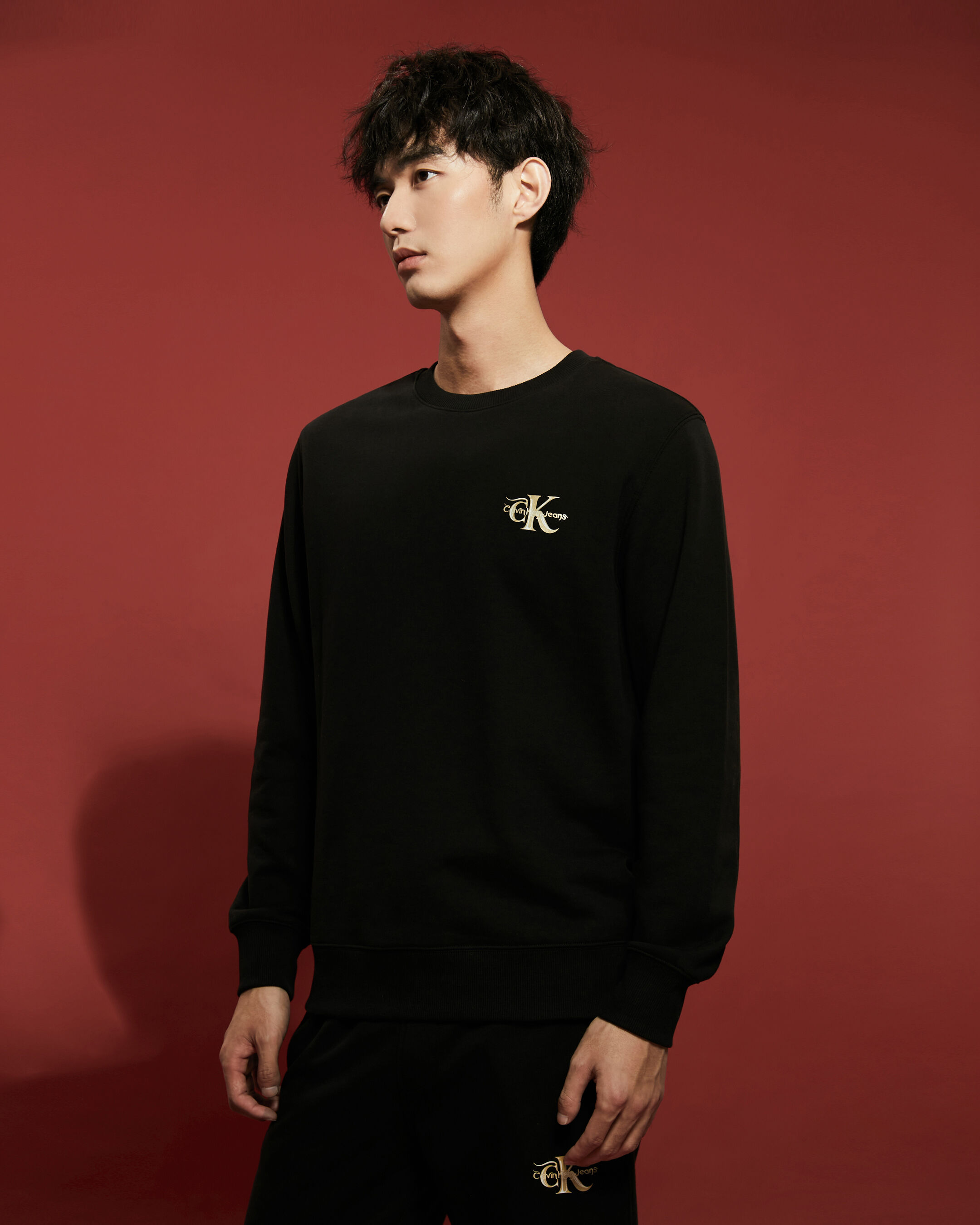 Calvin klein performance best sale grey sweatshirt