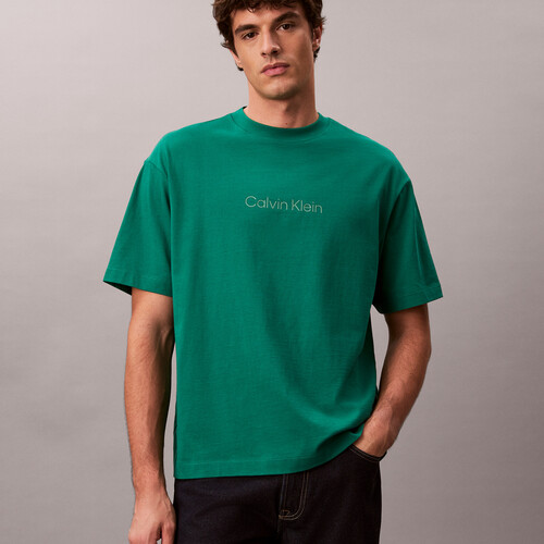 Calvin Logo 圓領上衣 Enchanted Forest