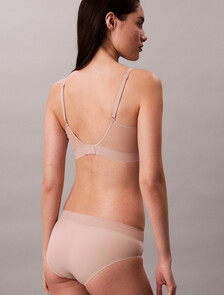 Invisibles 超細纖維網紗托高深 V 胸罩, Cedar, hi-res