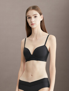 Invisibles Push Up 魔術胸罩, Black, hi-res