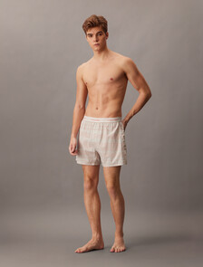 Cotton Poplin Traditional Boxers, 19472 JOTTER PLAID+CHALK, hi-res