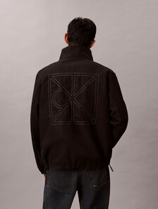 Emblem Reversible Nylon Jacket, Bungee Cord, hi-res