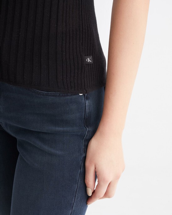 Smooth Cotton Rib Tank Top