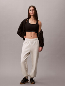 速乾中度承托運動胸罩, Black, hi-res