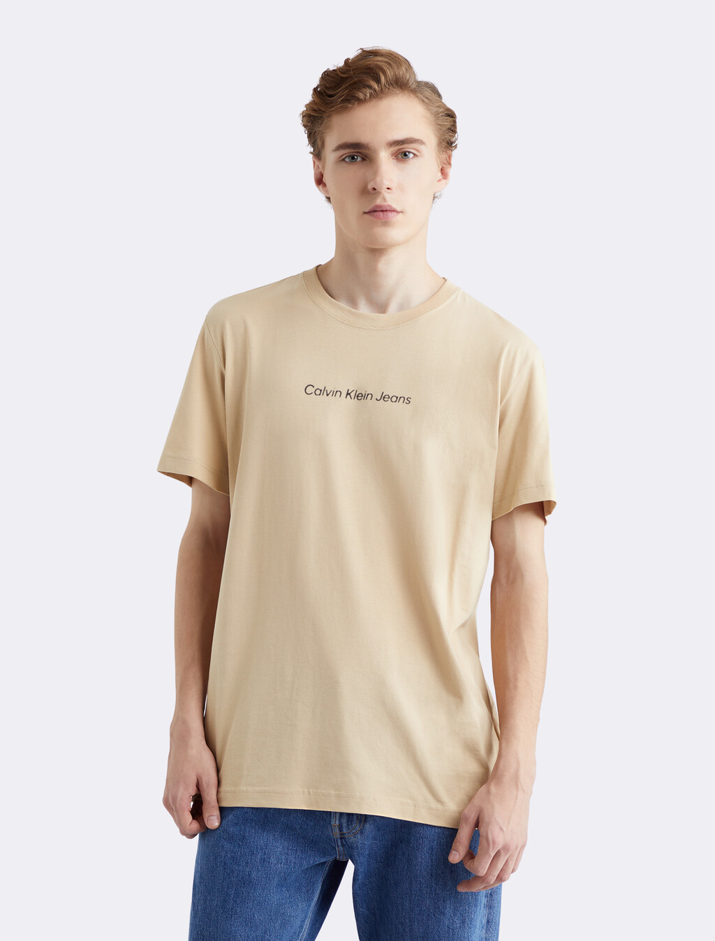 Senses Monogram 圖案 T 恤, Warm Sand, hi-res