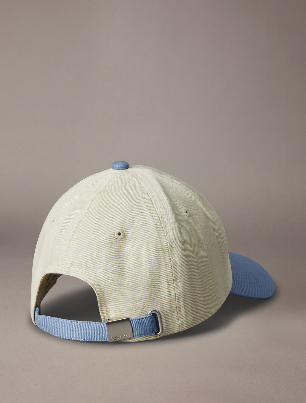 Contrast Embroidered Logo Baseball Cap, Faded Denim, hi-res