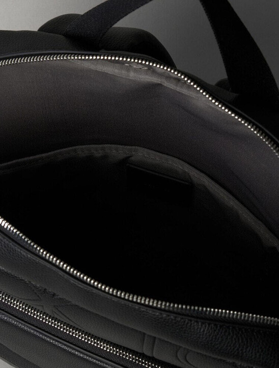 Embossed CK Emblem Slim Backpack