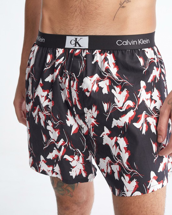 CALVIN KLEIN 1996 梭織棉質平口內褲
