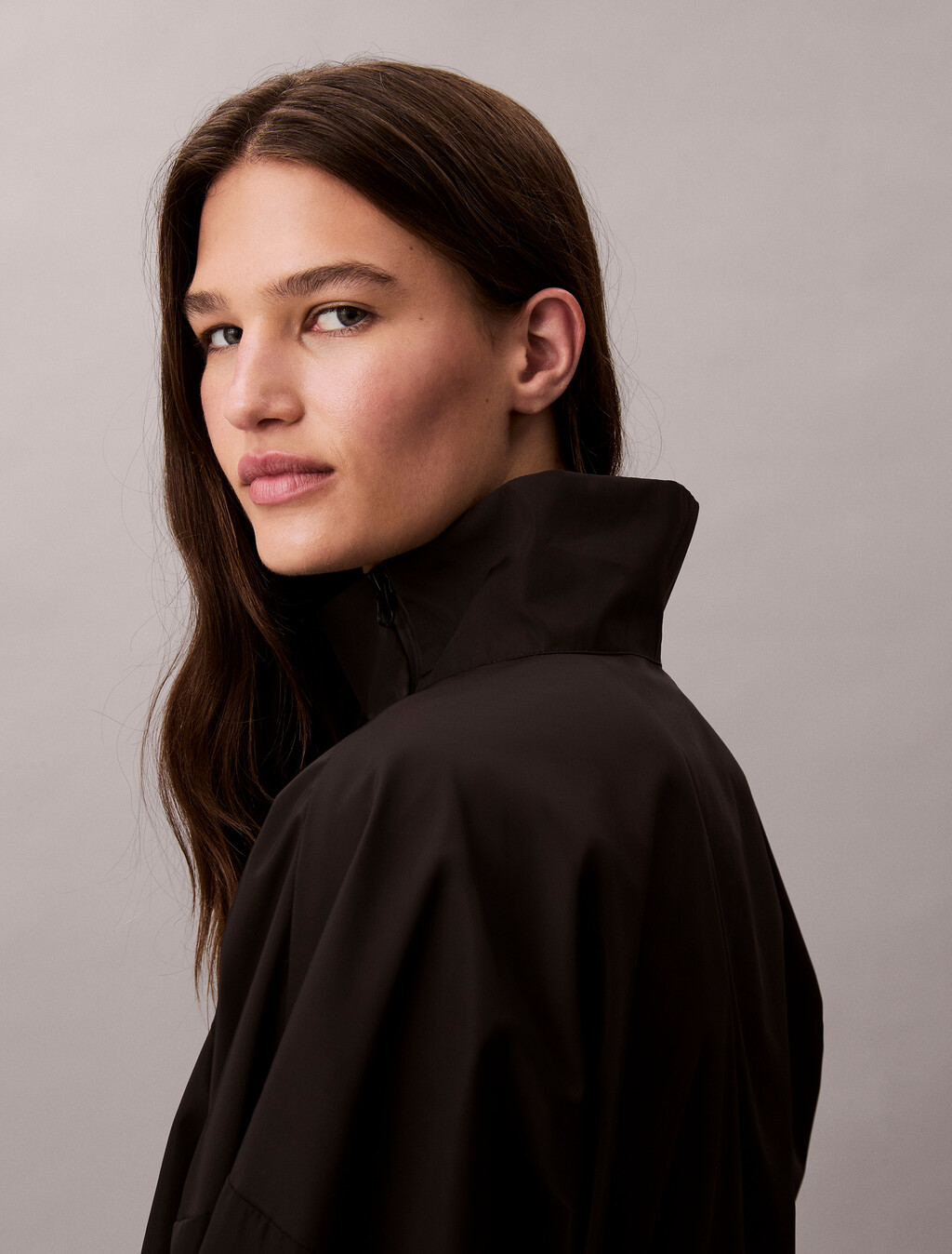 技術材質輕盈套穿式外套, Black, hi-res