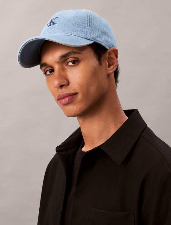 Small Monogram Denim Baseball Cap