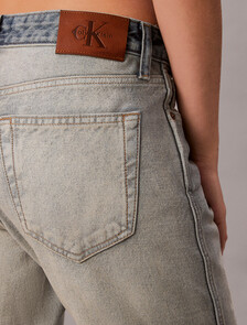 Selvedge Relaxed Bootcut Jeans, INDIGO INSIDE OUT, hi-res