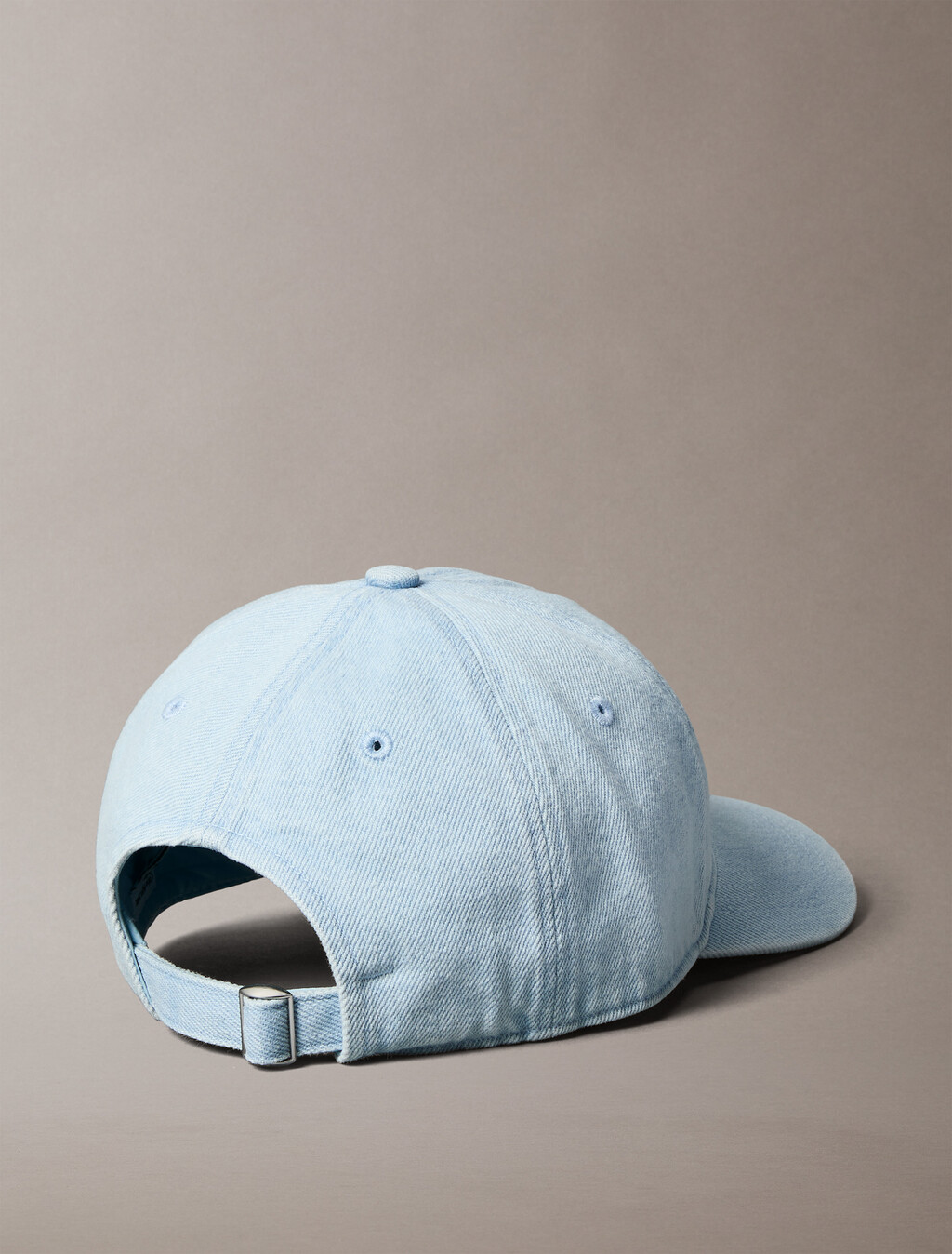 特大 Monogram 標誌牛仔棒球帽, Light Wash Denim, hi-res