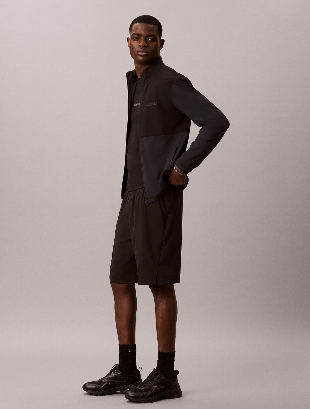 Icon Sport Woven Short, Black, hi-res