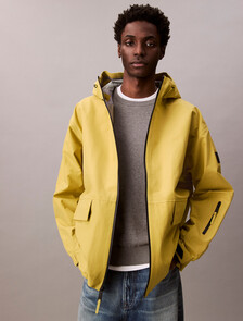 Nylon Oxford Relaxed Sport Jacket, Spanish Lime, hi-res