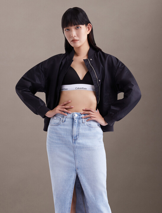 Icon Cotton 薄墊裡深 V 胸罩