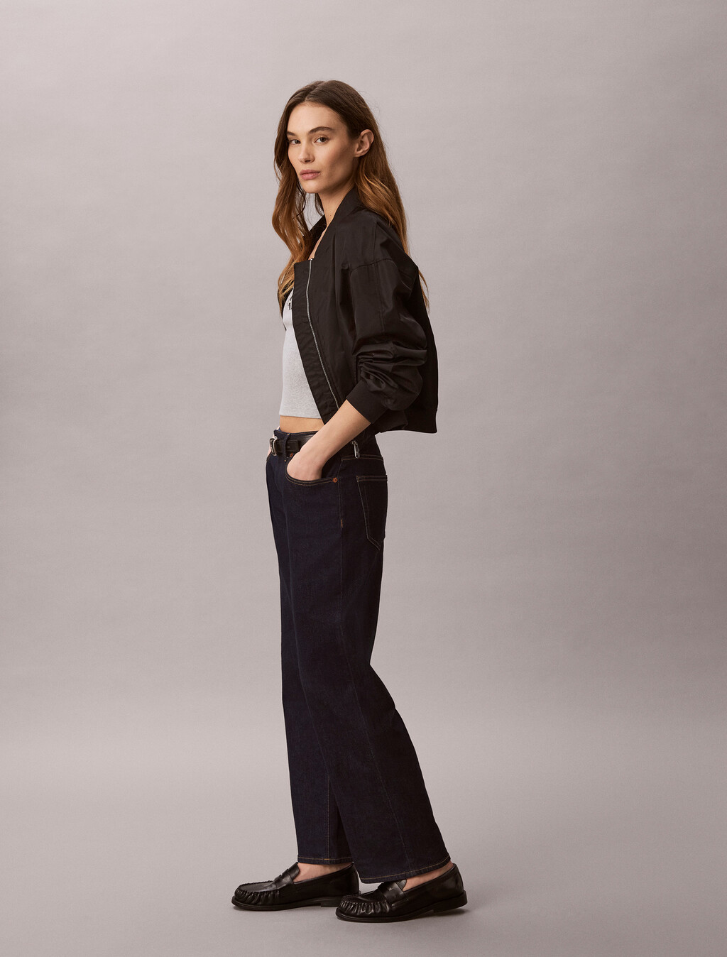 Eco Cool 經典水洗 90 年代直筒牛仔褲, CK CLASSIC RINSE, hi-res