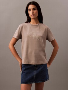 經典 Monogram 標誌 T 裇, Cinder, hi-res