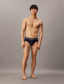 CK Micro Plus Hipster Briefs 3 Pack, RUBY WINE/SHORELINE/GREY HEATHER, hi-res