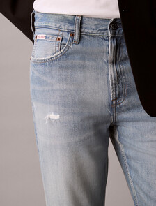 Tencel Blend 90s Straight Jeans, VINTAGE AMBER, hi-res