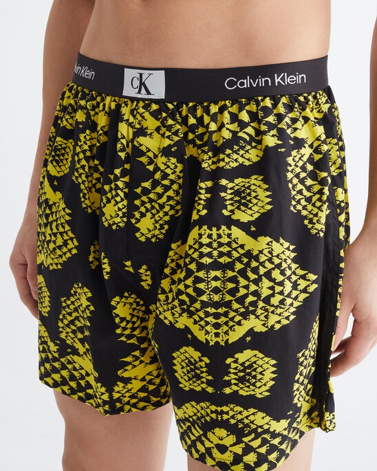 CALVIN KLEIN 1996 梭織棉質平口內褲