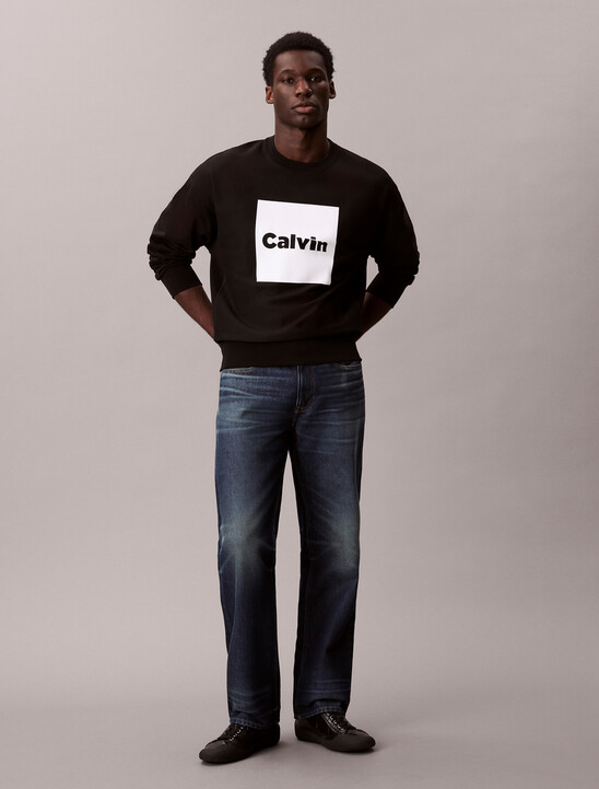 Premium Fleece Logo Graphic Relaxed Sweatshirt