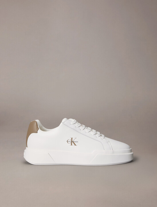 皮革耐用抓地 NYC 運動鞋