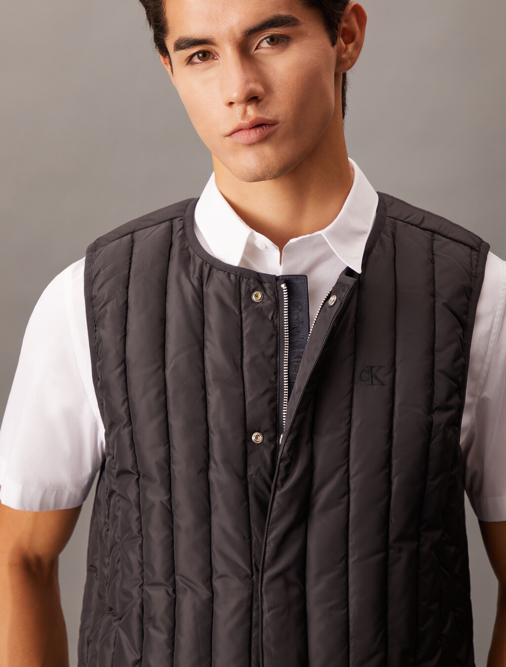 Ultra Lightweight Padded Vest, Ck Black, hi-res