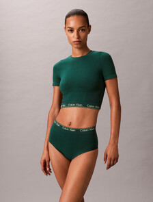 Shapewear Short Sleeve Top - Icon, Turf, hi-res