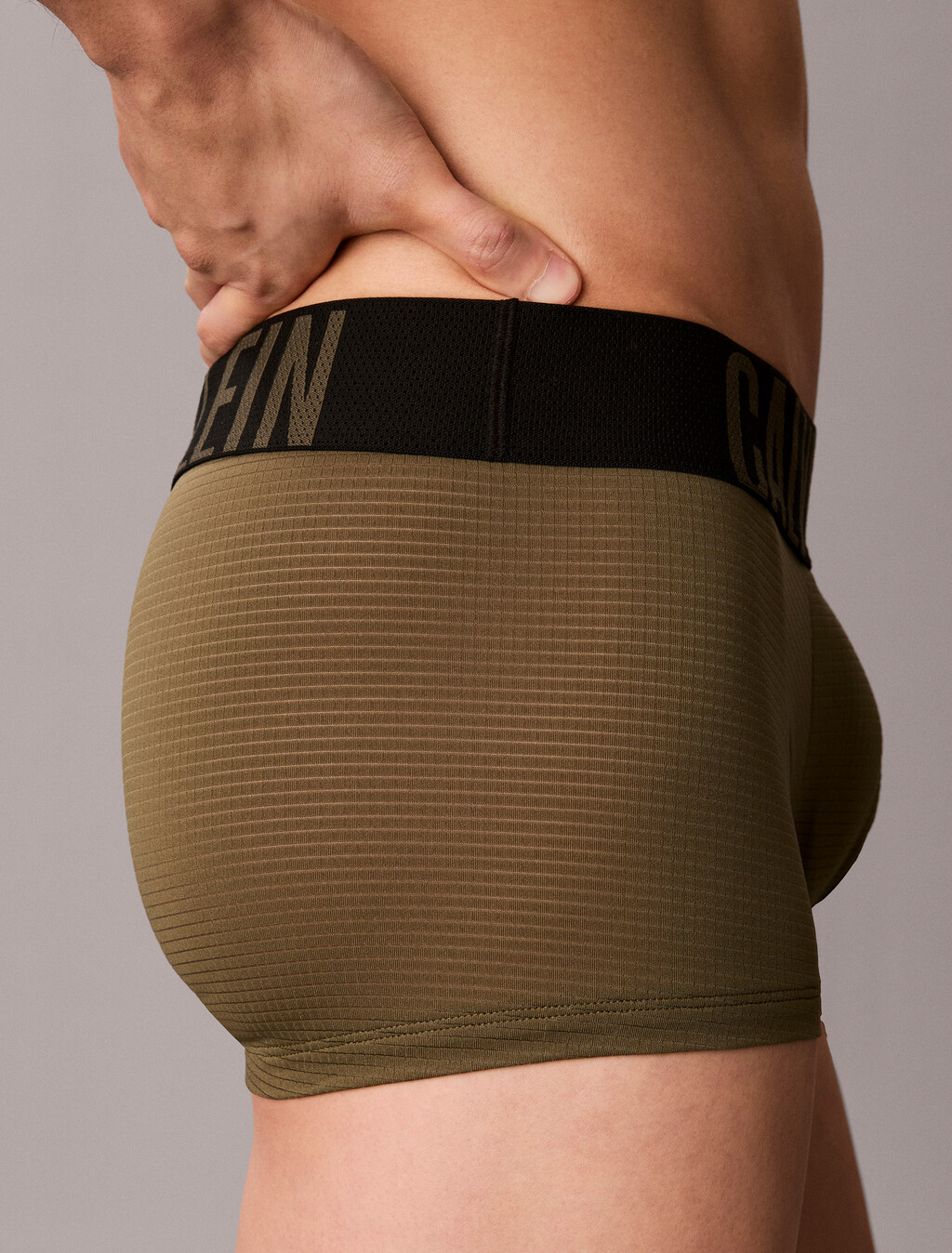 3 Pack Low Rise Trunks - Intense Power Air, Black/Olive Night/Orange Frosting, hi-res