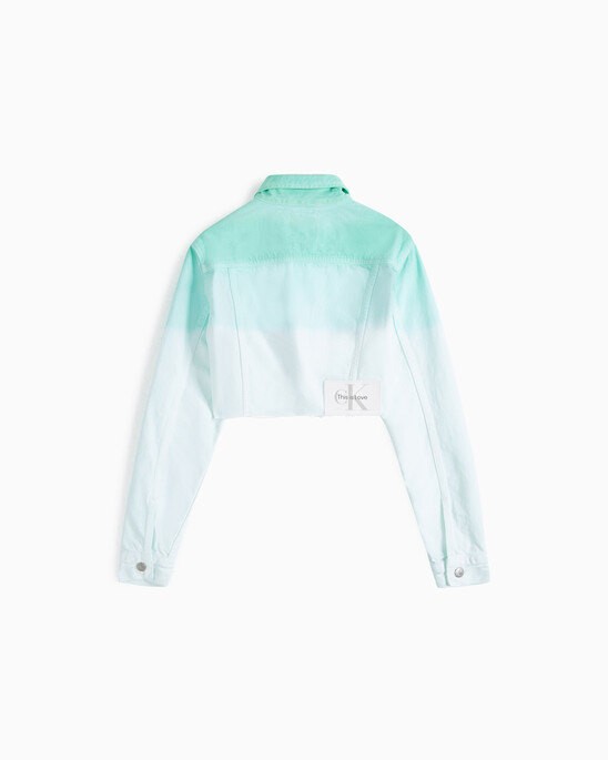 Pride Extreme Cropped Denim Jacket